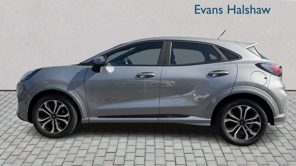 Ford Puma 1.0 Ecoboost Hybrid Mhev St-line 2023 NG23ONC Silver #4