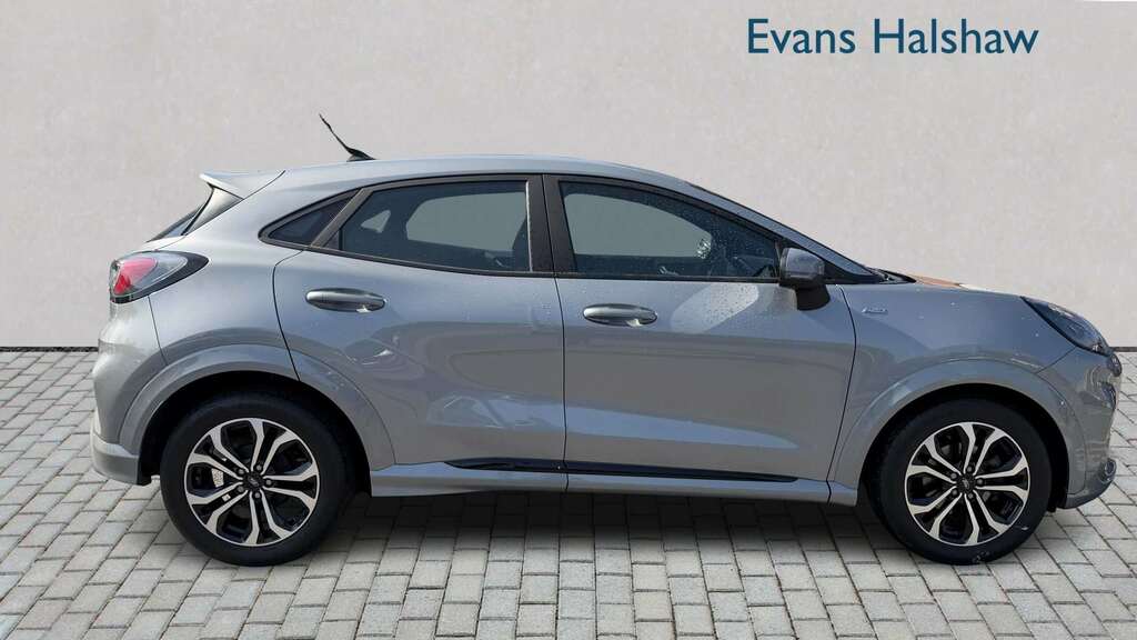 Ford Puma 1.0 Ecoboost Hybrid Mhev St-line 2023 NG23ONC Silver #3