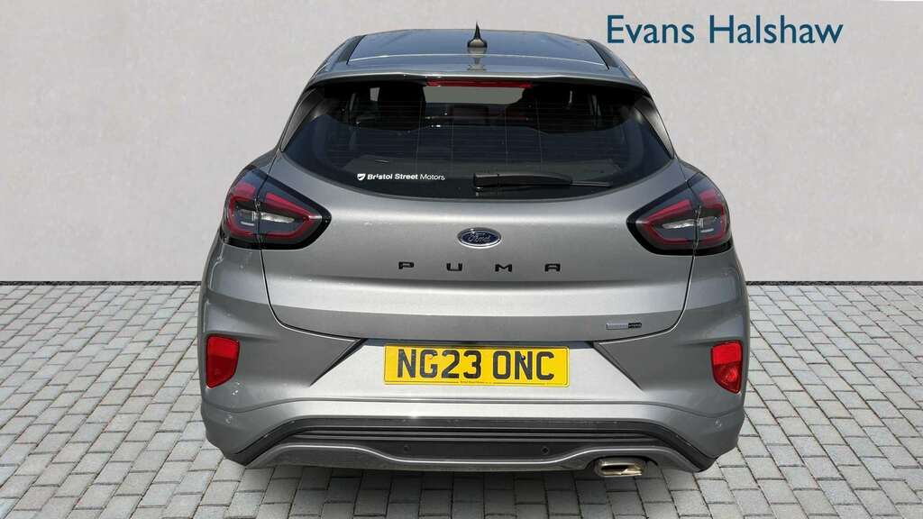 Ford Puma 1.0 Ecoboost Hybrid Mhev St-line 2023 NG23ONC Silver #6