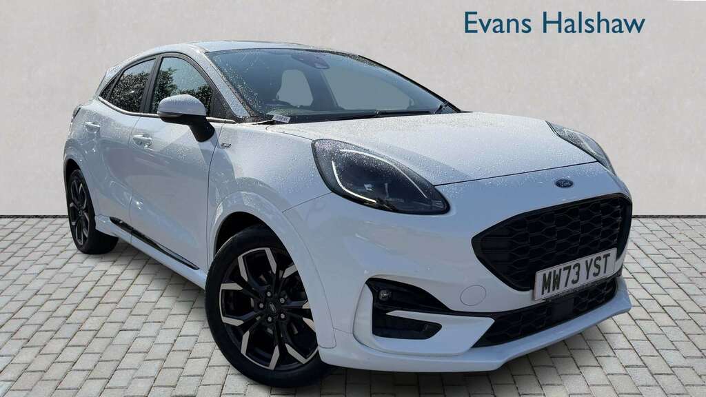 Ford Puma 1.0 Ecoboost Hybrid Mhev St-line X 2023 White