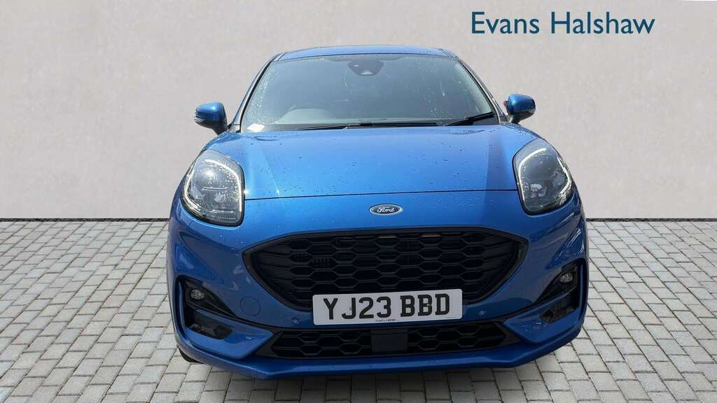 Ford Puma 1.0 Ecoboost Hybrid Mhev St-line X 2023 YJ23BBD Blue #5