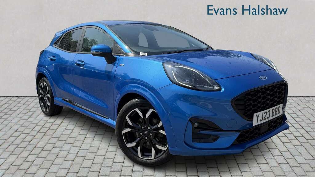 Ford Puma 1.0 Ecoboost Hybrid Mhev St-line X 2023 Blue