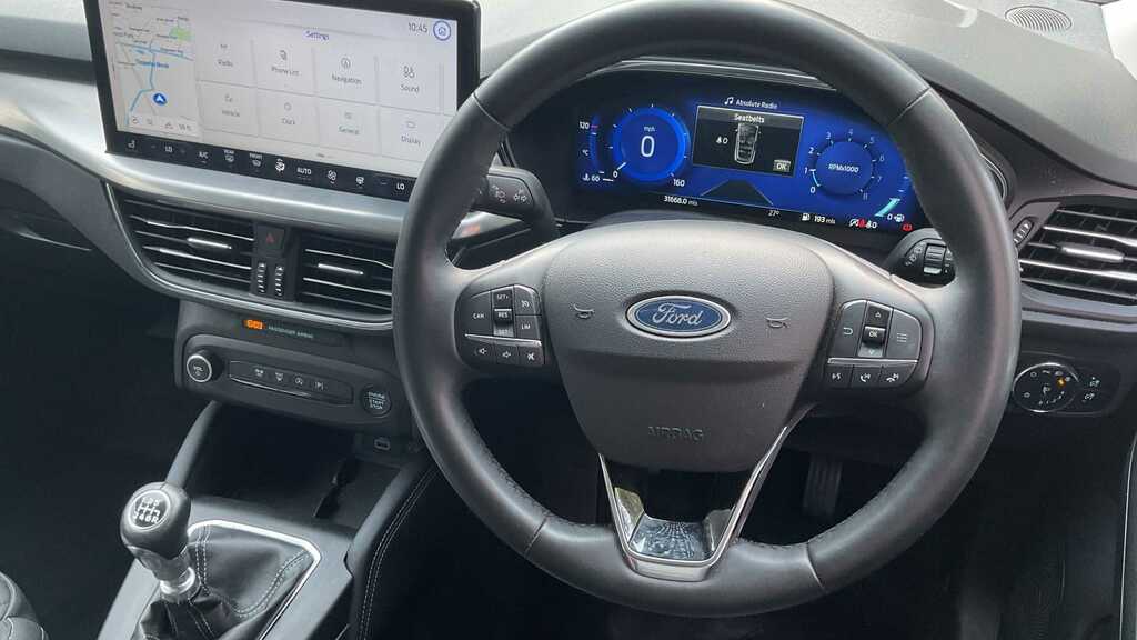 Ford Focus 1.0 Ecoboost Hybrid Mhev 155 Titanium X 2023 DS23VDM Blue #5