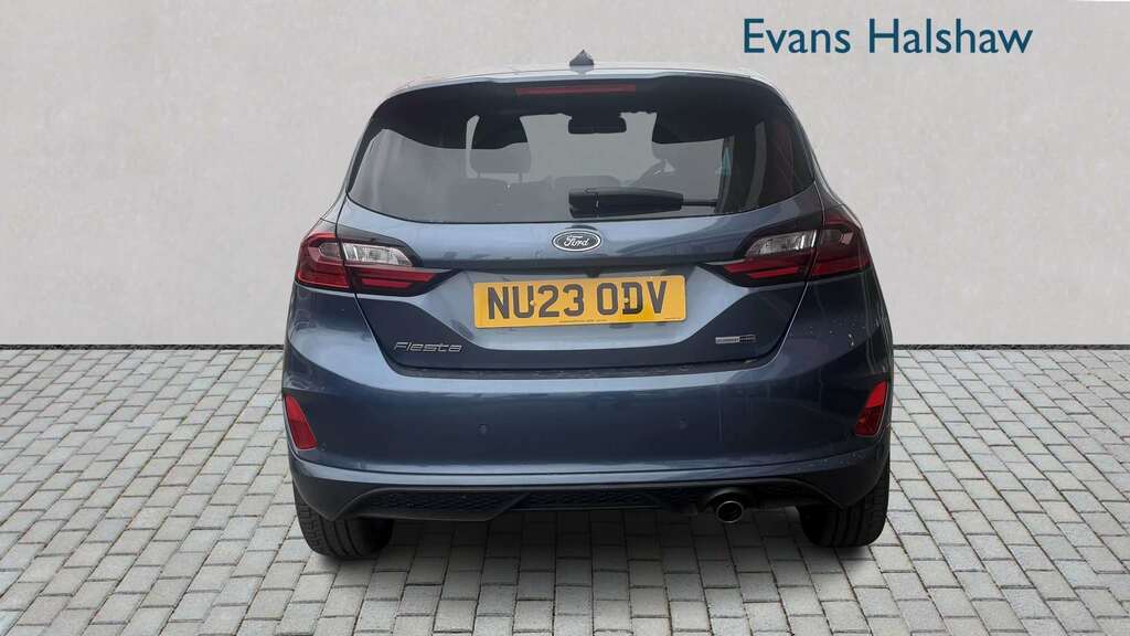 Ford Fiesta 1.0 Ecoboost Hybrid Mhev 125 St-line X 2023 NU23ODV Blue #4