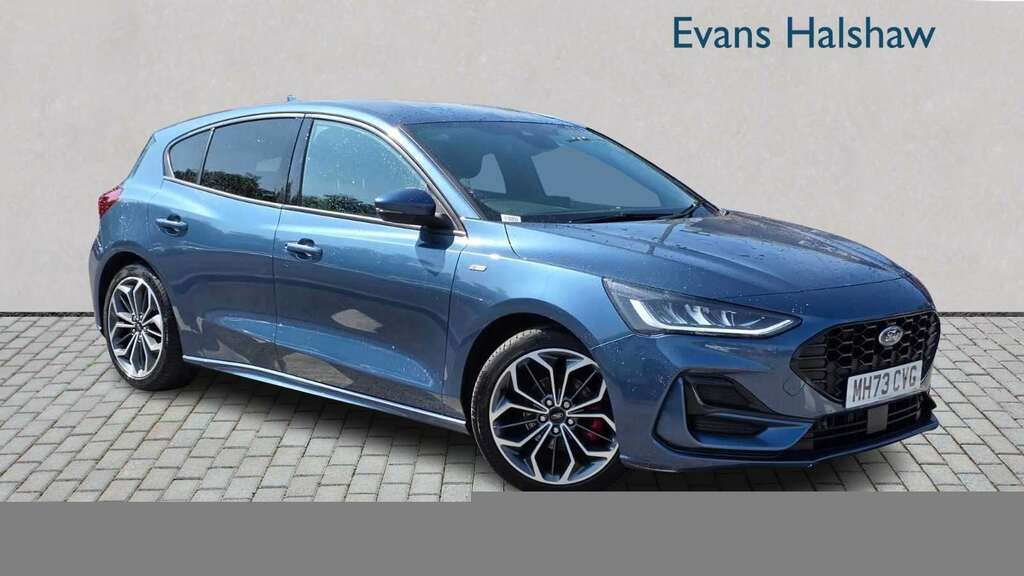 Ford Focus 1.0 Ecoboost Hybrid Mhev St-line X 2024 Blue