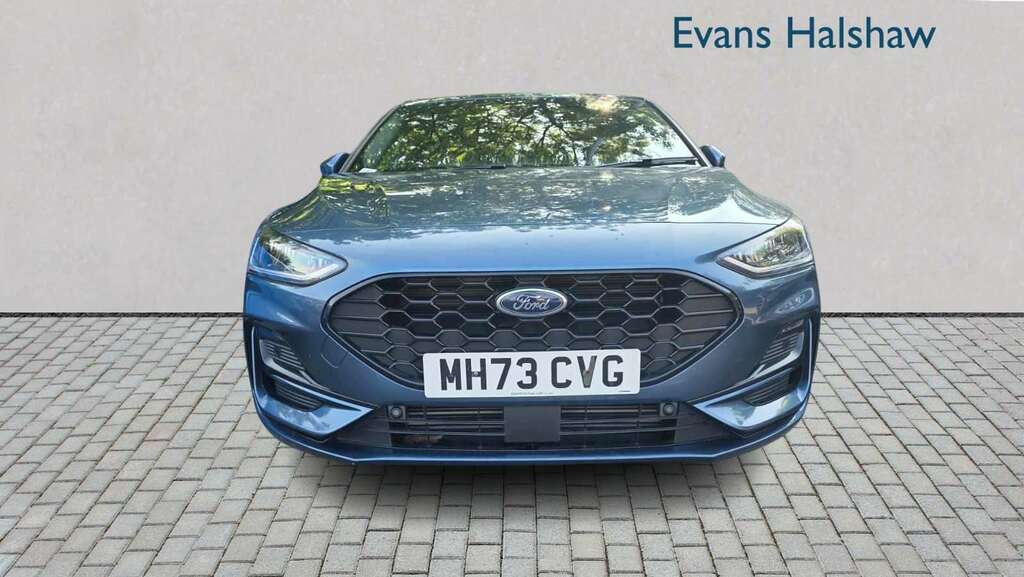 Ford Focus 1.0 Ecoboost Hybrid Mhev St-line X 2024 MH73CVG Blue #3