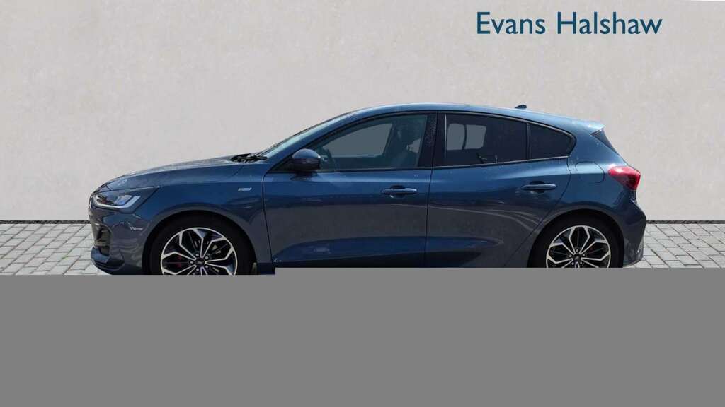 Ford Focus 1.0 Ecoboost Hybrid Mhev St-line X 2024 MH73CVG Blue #4