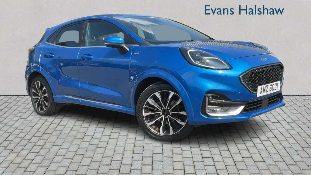 Ford Puma 1.0 Ecoboost Hybrid Mhev 155 St-line Vignale 2 Blue
