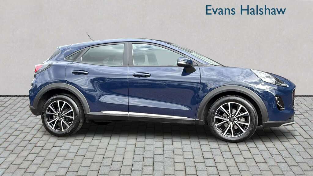 Ford Puma 1.0 Ecoboost Hybrid Mhev Titanium Dct 2023 DU23ZXP Blue #6