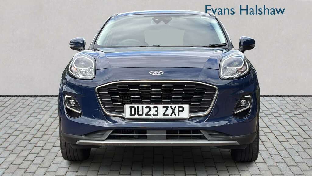 Ford Puma 1.0 Ecoboost Hybrid Mhev Titanium Dct 2023 DU23ZXP Blue #4