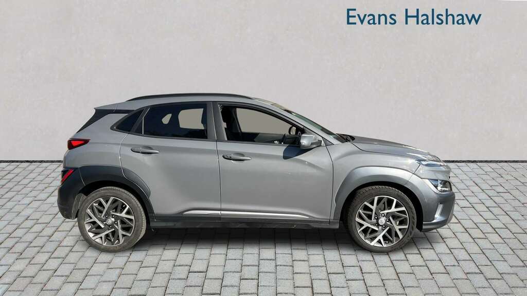 Hyundai Kona 1.6 Gdi Hybrid Premium Dct 2022 SL72DBU Grey #4