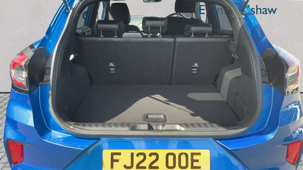 Ford Puma 1.0 Ecoboost Hybr Mhev 155 St-line Vignale Dct FJ22OOE Blue #5