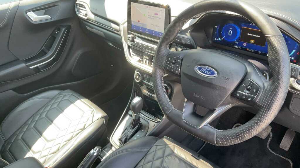 Ford Puma 1.0 Ecoboost Hybr Mhev 155 St-line Vignale Dct FJ22OOE Blue #6