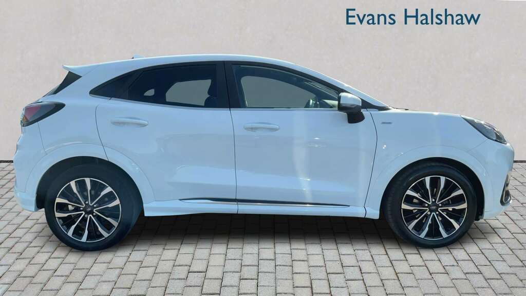 Ford Puma 1.0 Ecoboost Hybr Mhev 155 St-line Vignale Dct SB23LBX White #2