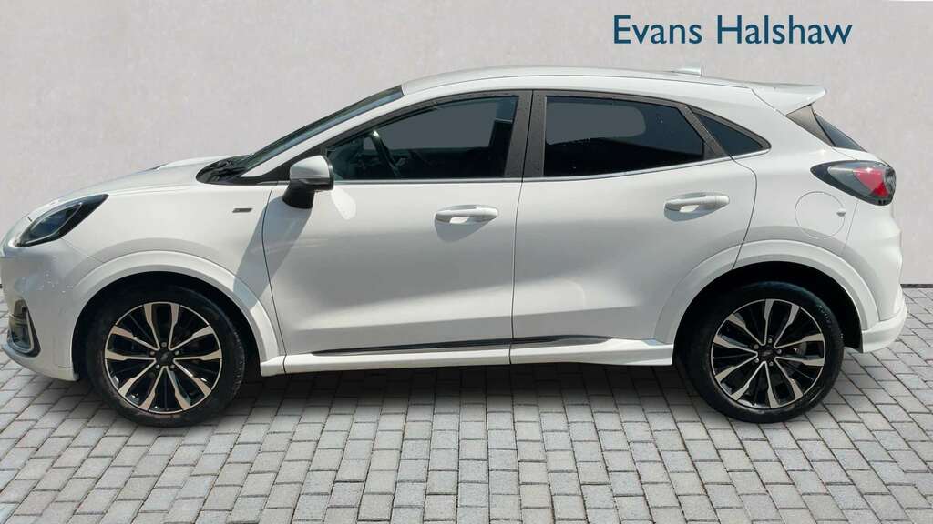 Ford Puma 1.0 Ecoboost Hybr Mhev 155 St-line Vignale Dct White