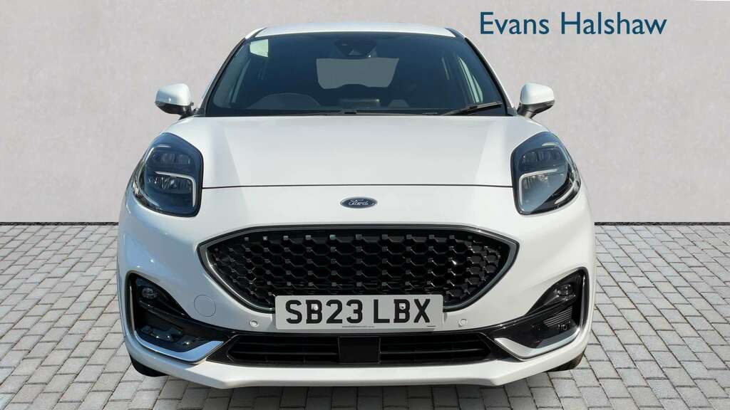 Ford Puma 1.0 Ecoboost Hybr Mhev 155 St-line Vignale Dct SB23LBX White #3