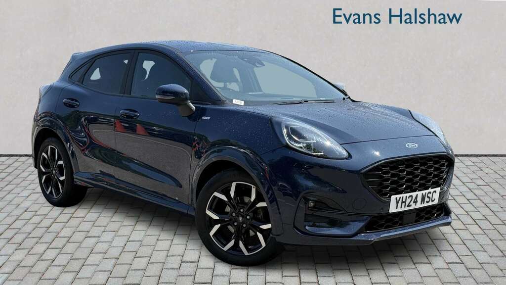 Ford Puma 1.0 Ecoboost Hybrid Mhev St-line X Dct 2024 Blue