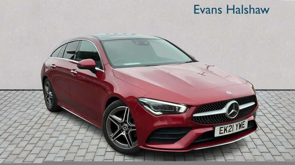 Mercedes-Benz CLA Class 180 Amg Line Premium Plus Tip 2021 Red
