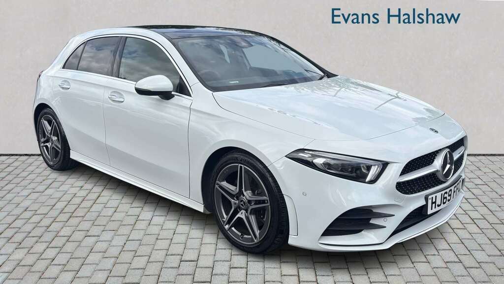 Mercedes-Benz A Class A220d Amg Line Premium Plus 2019 White