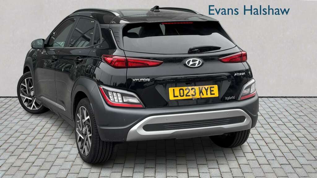 Hyundai Kona 1.6 Gdi Hybrid Ultimate Dct 2023 LO23KYE Black #2