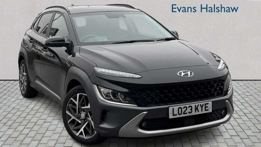 Hyundai Kona 1.6 Gdi Hybrid Ultimate Dct 2023 Black