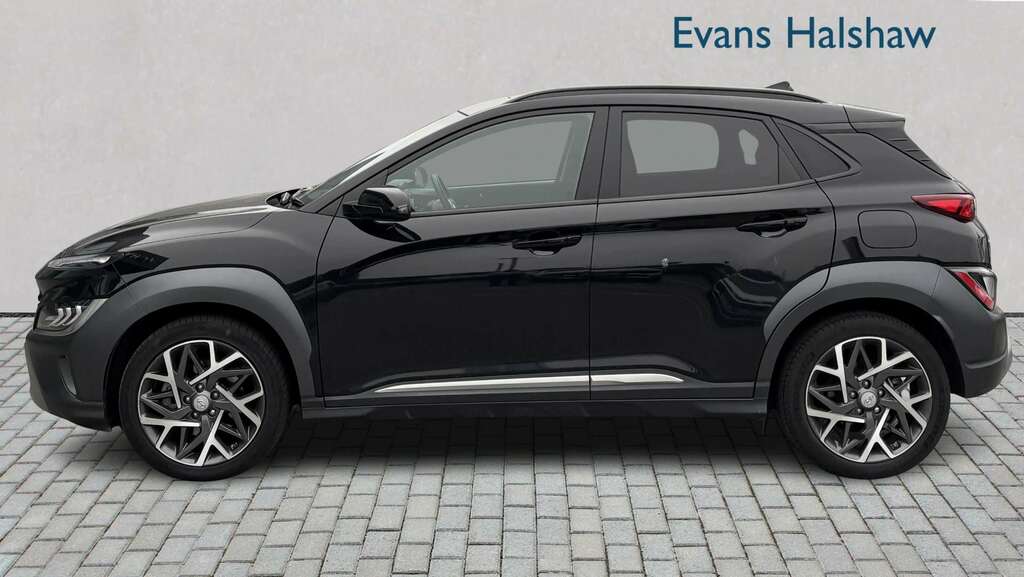 Hyundai Kona 1.6 Gdi Hybrid Ultimate Dct 2023 LO23KYE Black #3