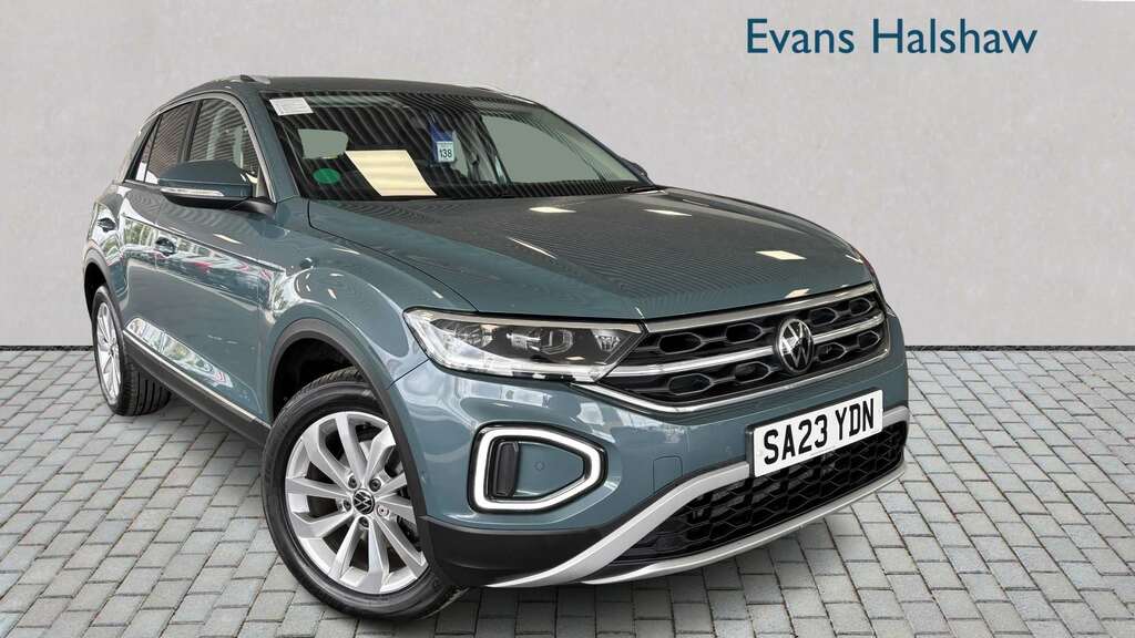 Volkswagen T-Roc 1.5 Tsi Style Dsg 2023 Blue