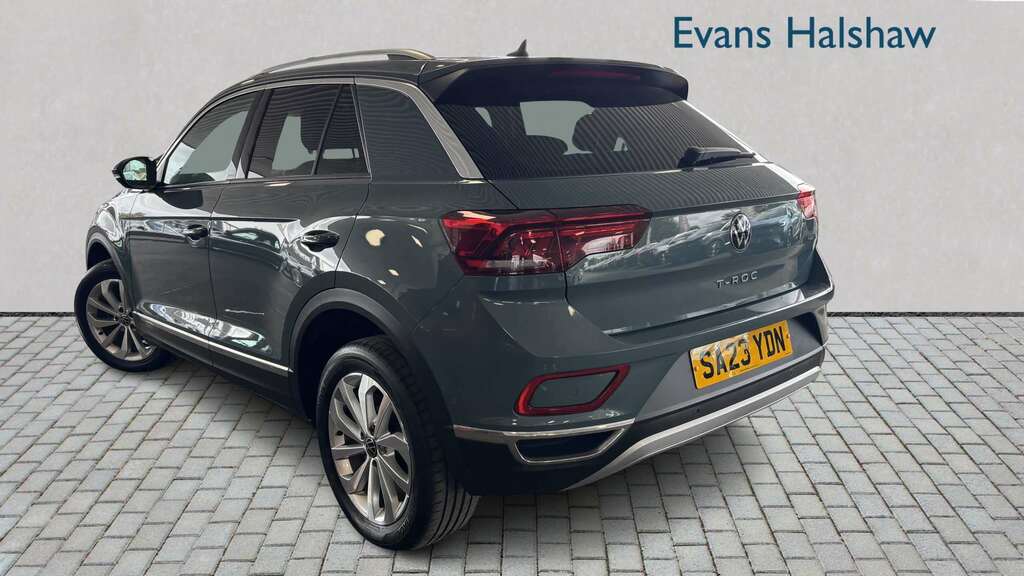 Volkswagen T-Roc 1.5 Tsi Style Dsg 2023 SA23YDN Blue #2