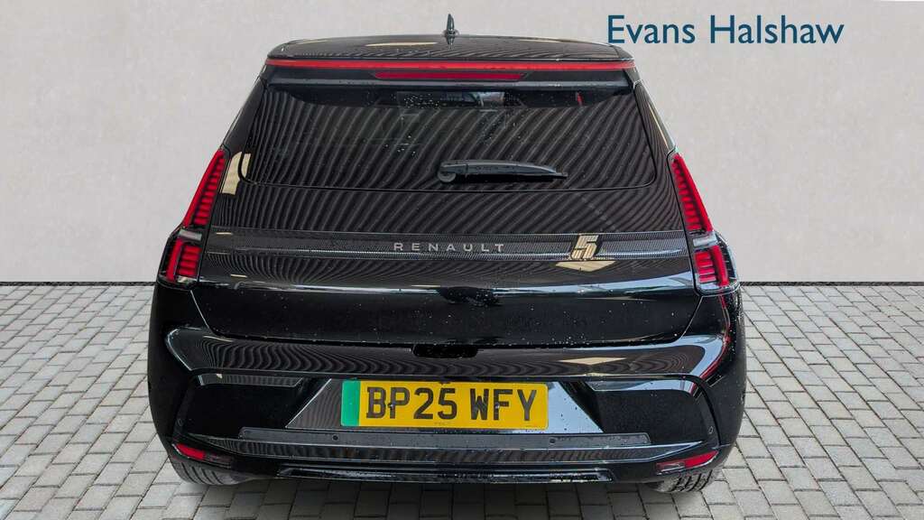 Renault 5 E-Tech 110Kw Iconic Five Comfort Range 52Kwh 202 BP25WFY Black #3