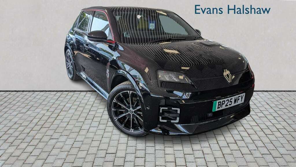 Renault 5 E-Tech 110Kw Iconic Five Comfort Range 52Kwh 202 BP25WFY Black #4