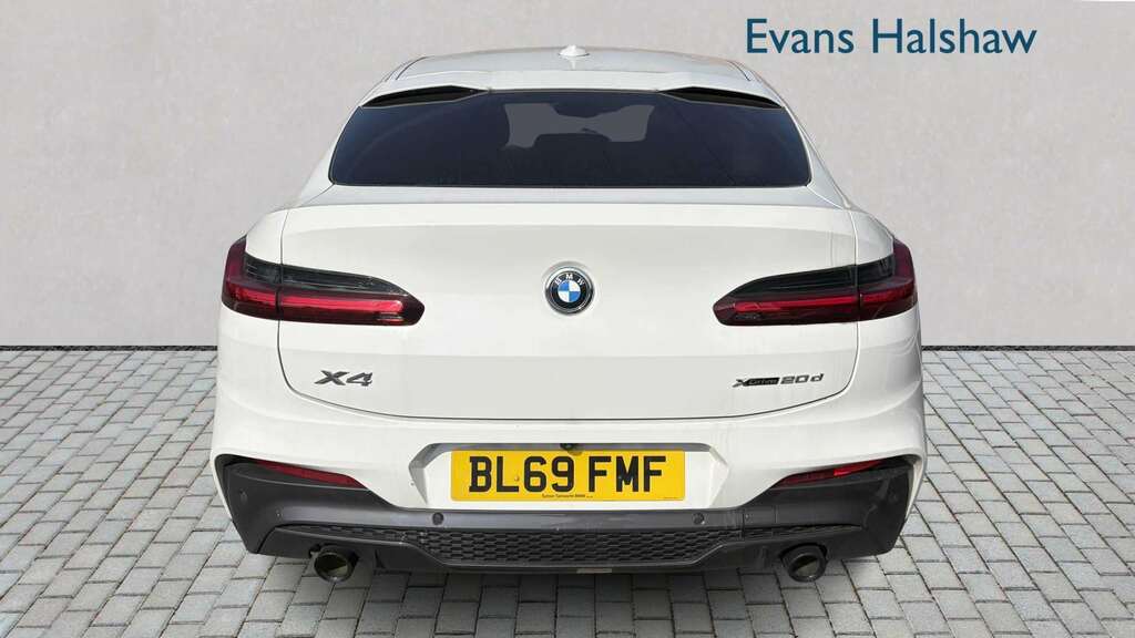 BMW X4 Xdrive20d M Sport Step 2019 White #3