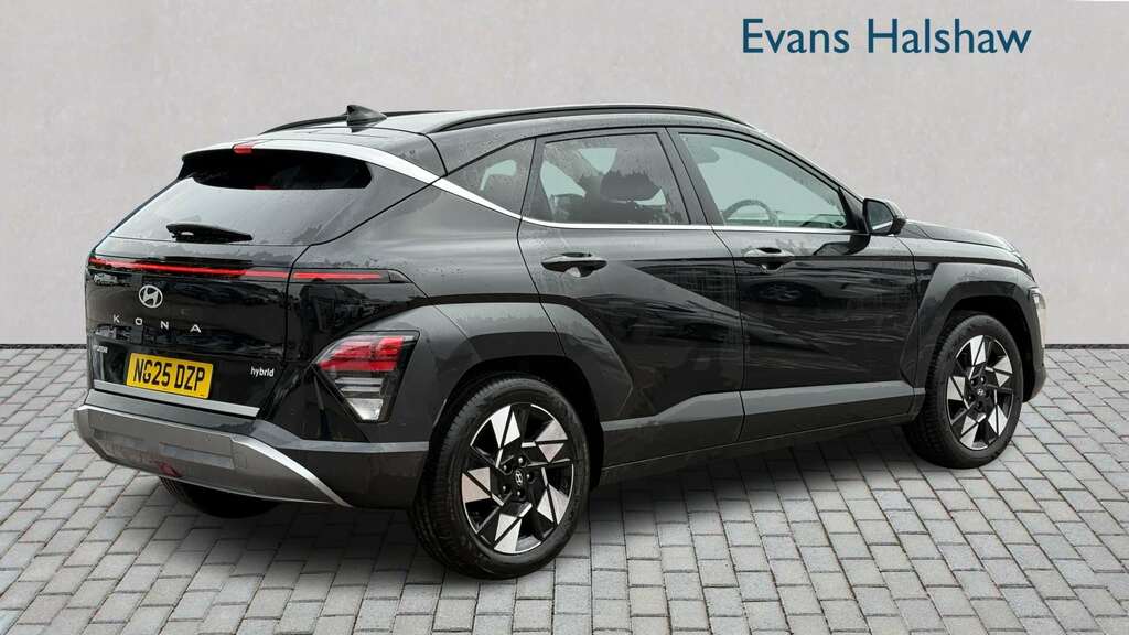 Hyundai Kona 1.6 Hybrid 129 Ultimate Dct 2025 Black #6