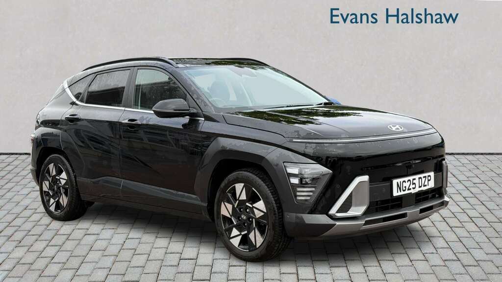 Hyundai Kona 1.6 Hybrid 129 Ultimate Dct 2025 Black