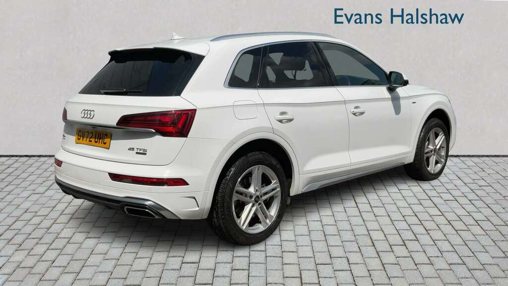 Audi Q5 45 Tfsi Quattro S Line S Tronic 2023 GV72UHC White #2