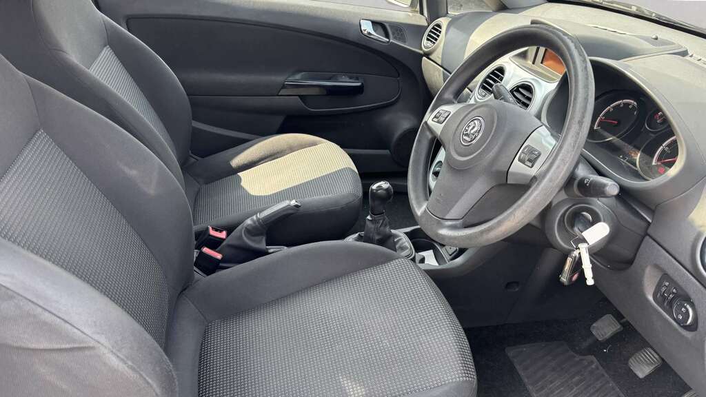 Vauxhall Corsa 1.2 Excite Ac 2011 BV61CZL White #6