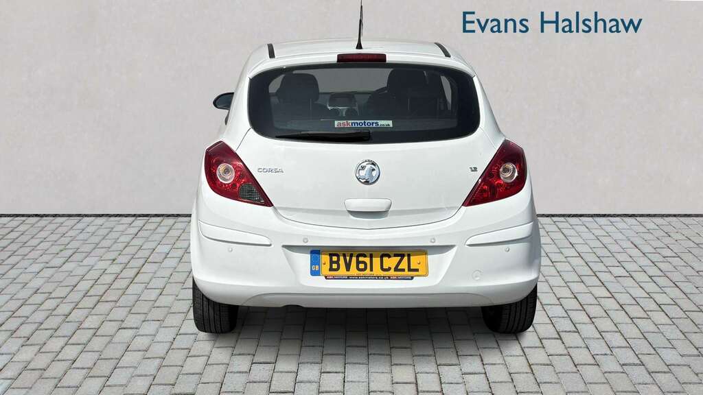 Vauxhall Corsa 1.2 Excite Ac 2011 BV61CZL White #4