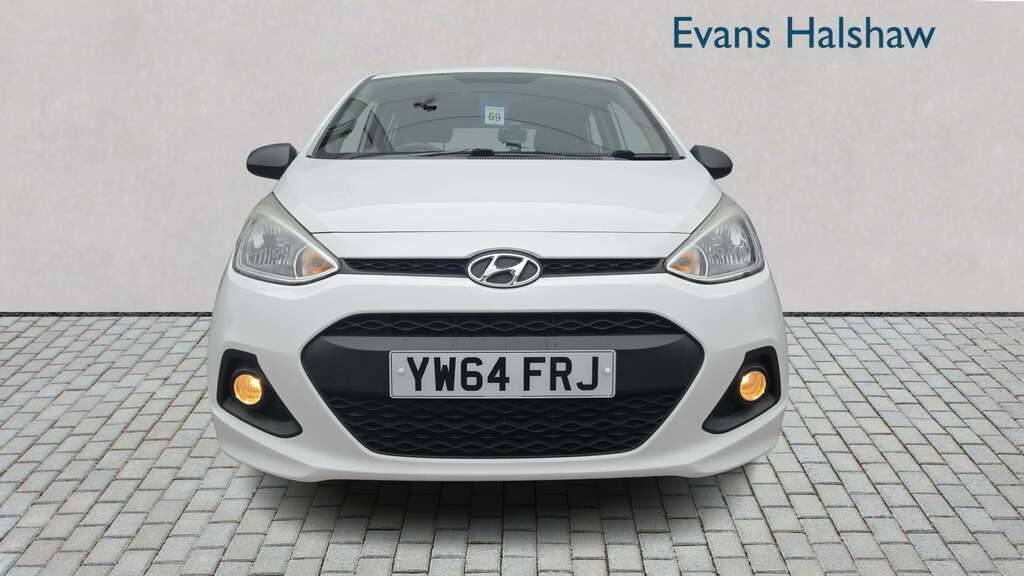 Hyundai I10 1.0 S 2014 White #4