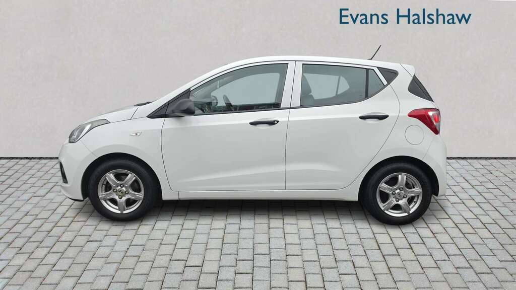 Hyundai I10 1.0 S 2014 White #3