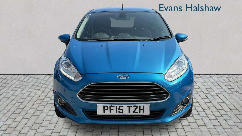 Ford Fiesta 1.0 Ecoboost Titanium Powershift 2015 PF15TZH Blue #5