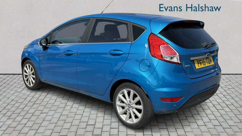 Ford Fiesta 1.0 Ecoboost Titanium Powershift 2015 PF15TZH Blue #2