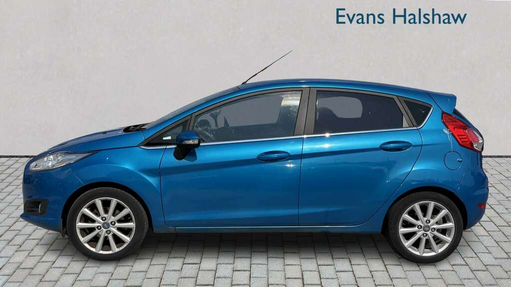 Ford Fiesta 1.0 Ecoboost Titanium Powershift 2015 PF15TZH Blue #4