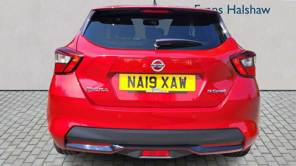 Nissan Micra 1.0 Ig-t 100 N-sport 2019 NA19XAW Red #4