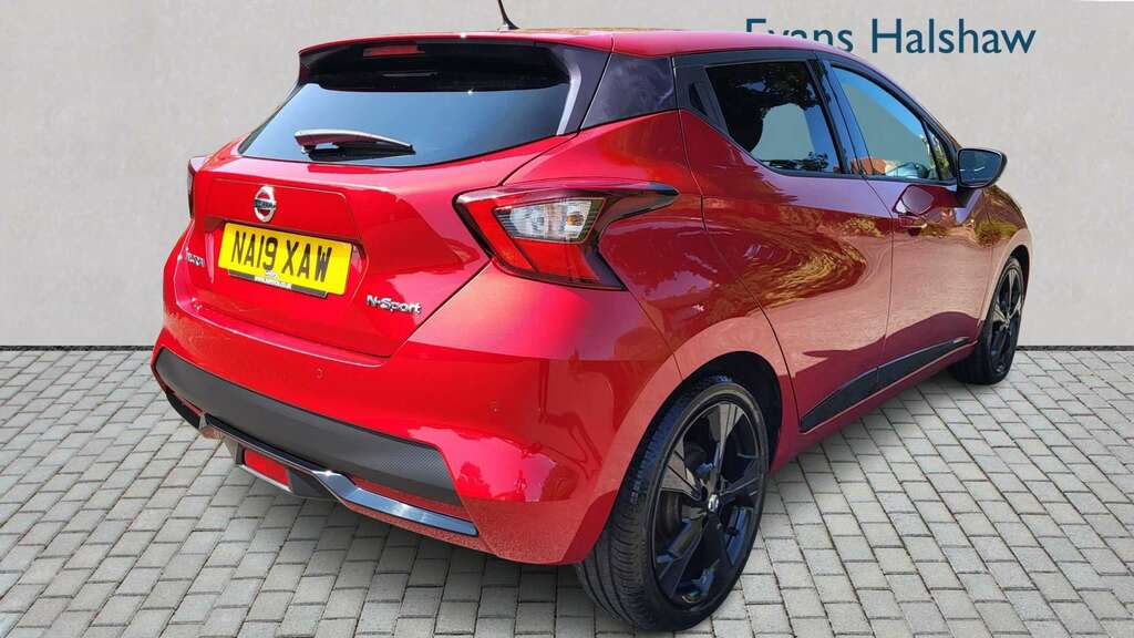 Nissan Micra 1.0 Ig-t 100 N-sport 2019 NA19XAW Red #5