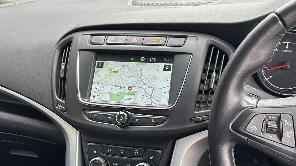 Vauxhall Zafira 1.4T Sri Leather 2018 Black #4