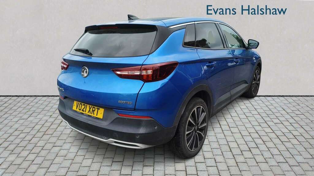 Vauxhall Grandland X 1.2 Turbo Elite Nav 2021 Blue #4