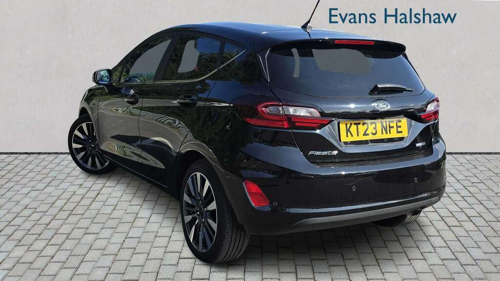 Ford Fiesta 1.0 Ecoboost Hbd Mhev 125 Titanium X 2023 KT23NFE Black #2
