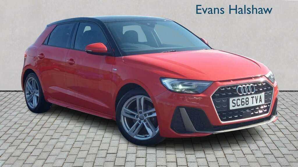 Audi A1 30 Tfsi S Line S Tronic 2019 Red