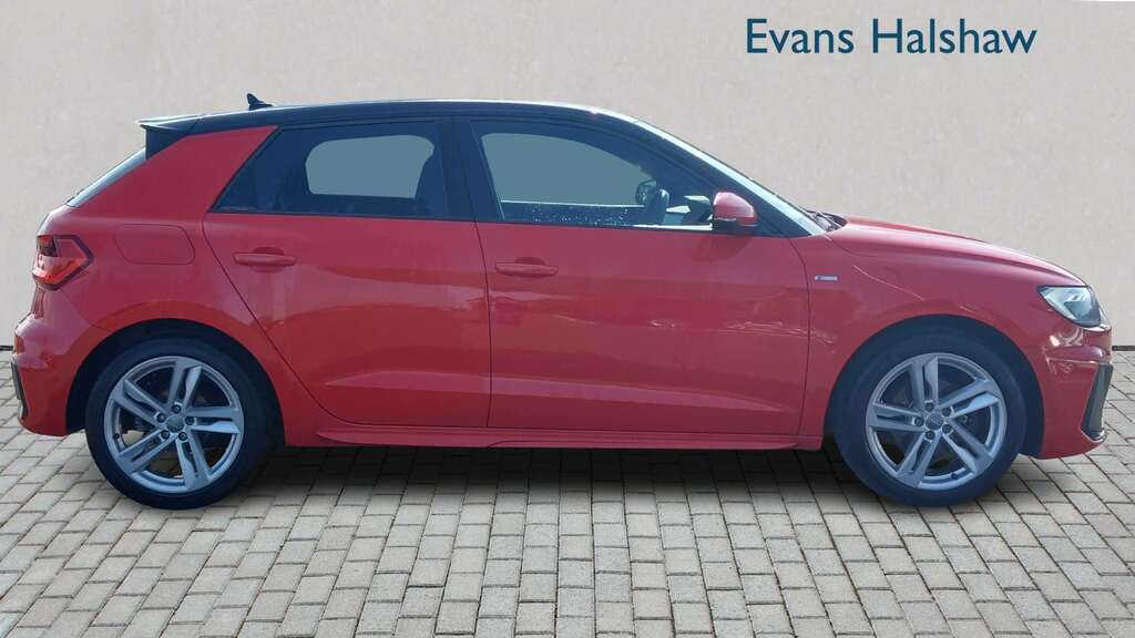 Audi A1 30 Tfsi S Line S Tronic 2019 Red #3