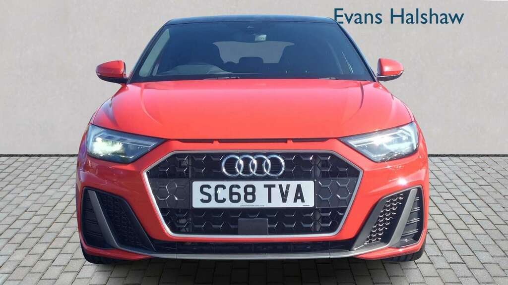 Audi A1 30 Tfsi S Line S Tronic 2019 Red #4