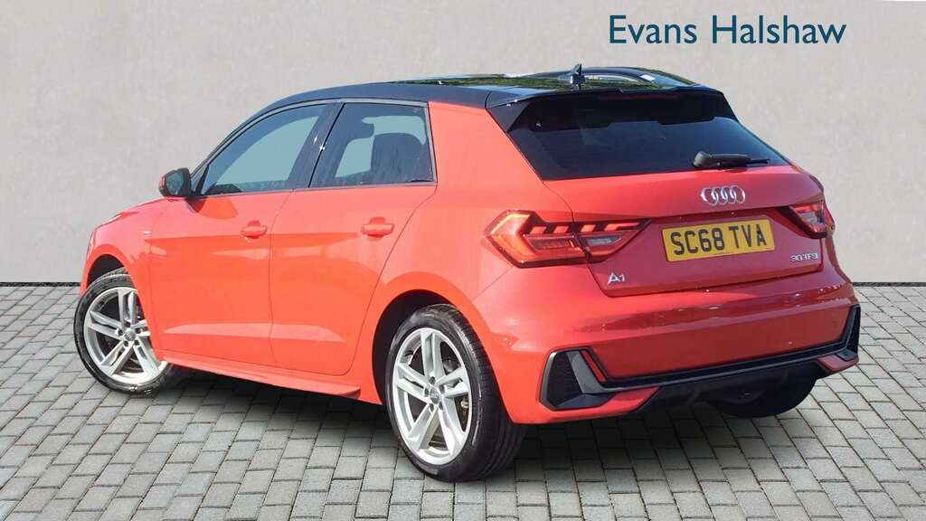 Audi A1 30 Tfsi S Line S Tronic 2019 Red #2
